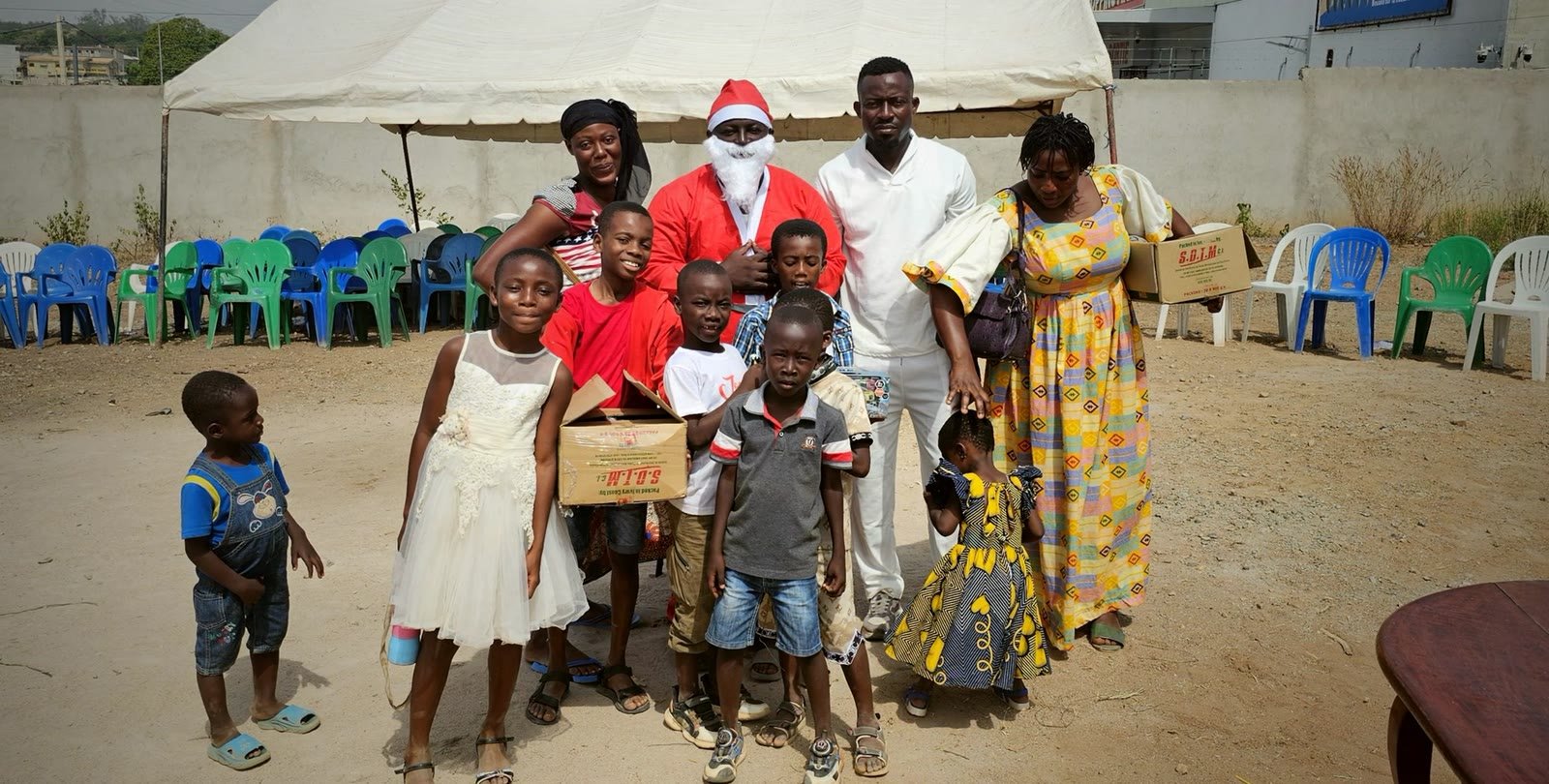 Arbre de Noël 2025 à Bouaké